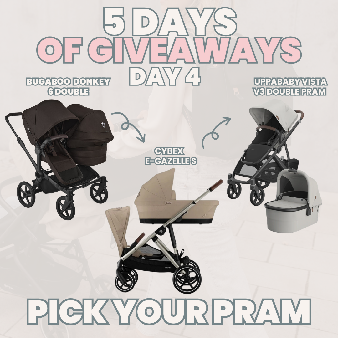 5 DAYS OF GIVEAWAYS - DAY 4 - PICK YOUR PRAM